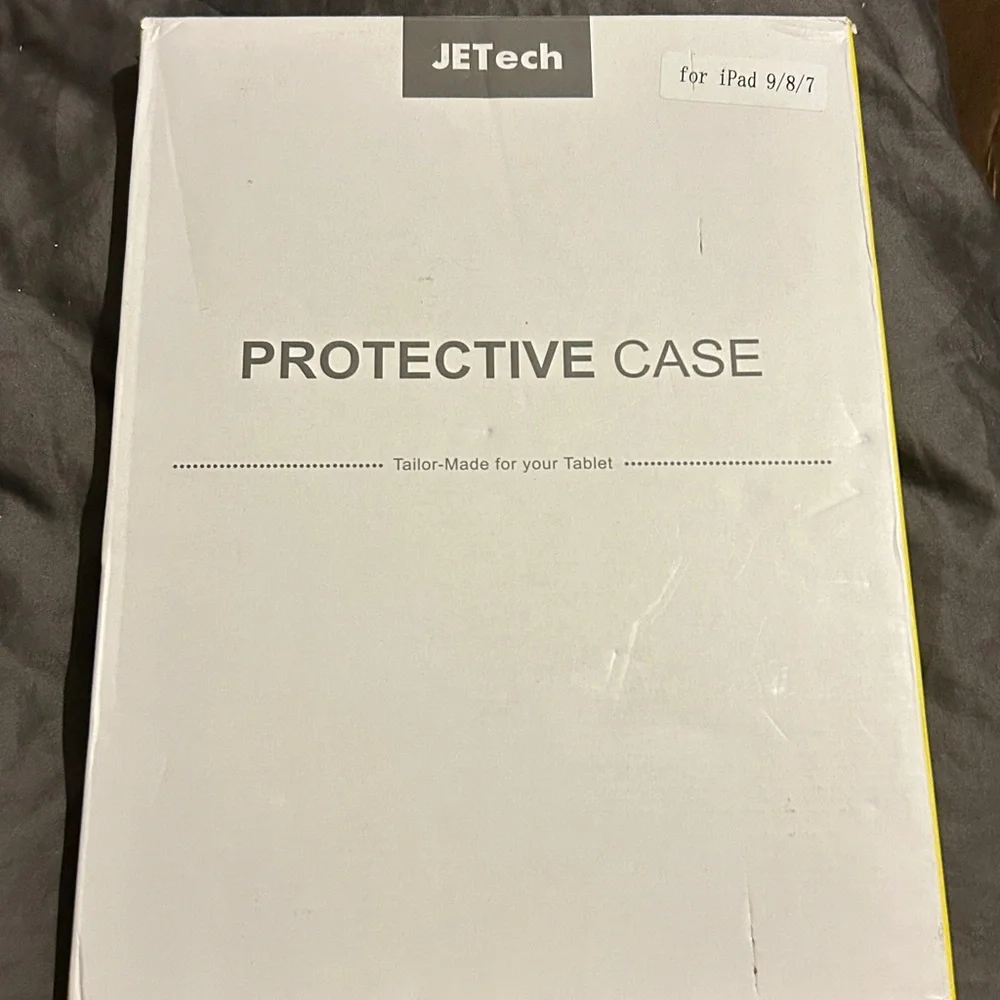 Gray Tablet iPad 9/8/7 Case